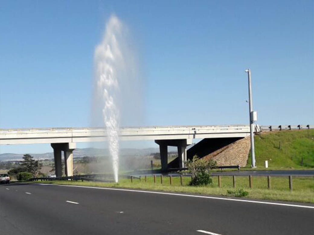 Roni Engineeers- Water from pavement