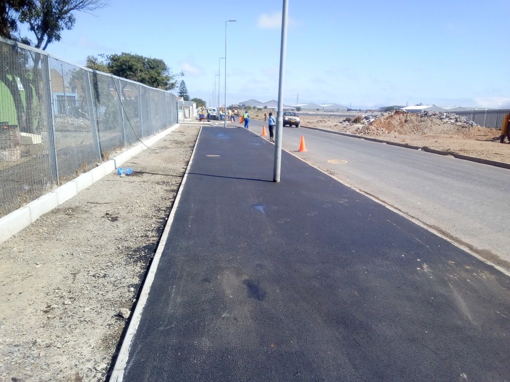 Roni Engineeers- After photo of road reconstruction